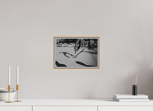 12 x 8″, Direct Print on Brushed Aluminum Skateboarder on Union Square