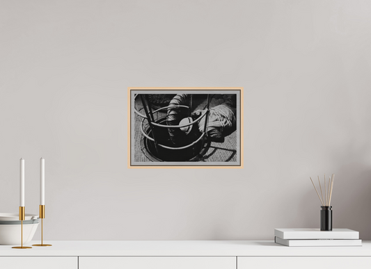 12 x 8″, Direct Print on Brushed Aluminum Manhole