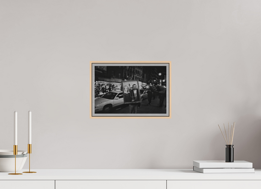 12 x 8″, Direct Print on Brushed Aluminum Kevin and Art