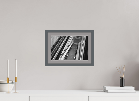 12 x 8″, Solid Wood Frame with Passse-partout Berlin Hauptbahnhof