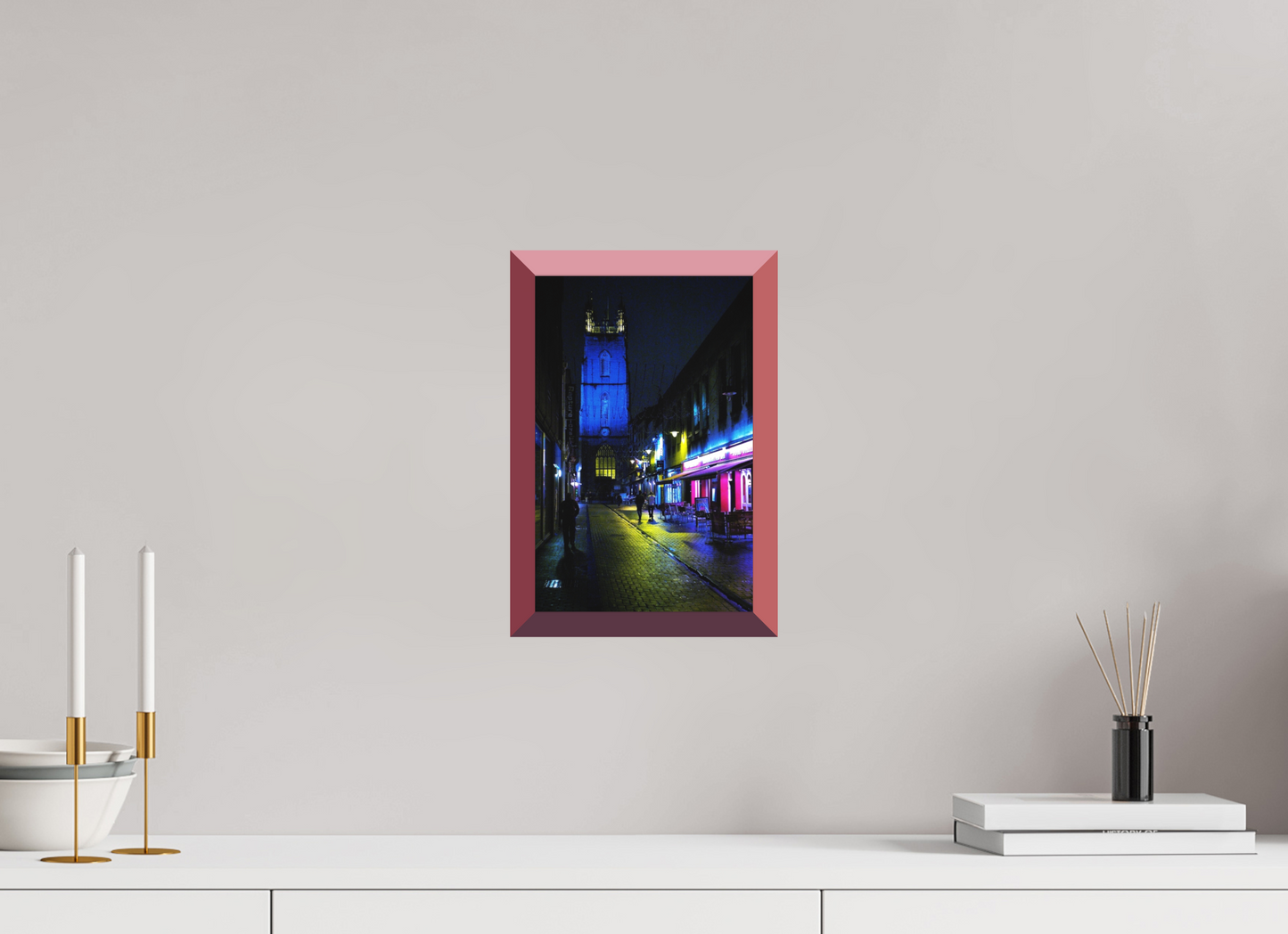 8 x 12″, Design Purple Church Street, Cardiff