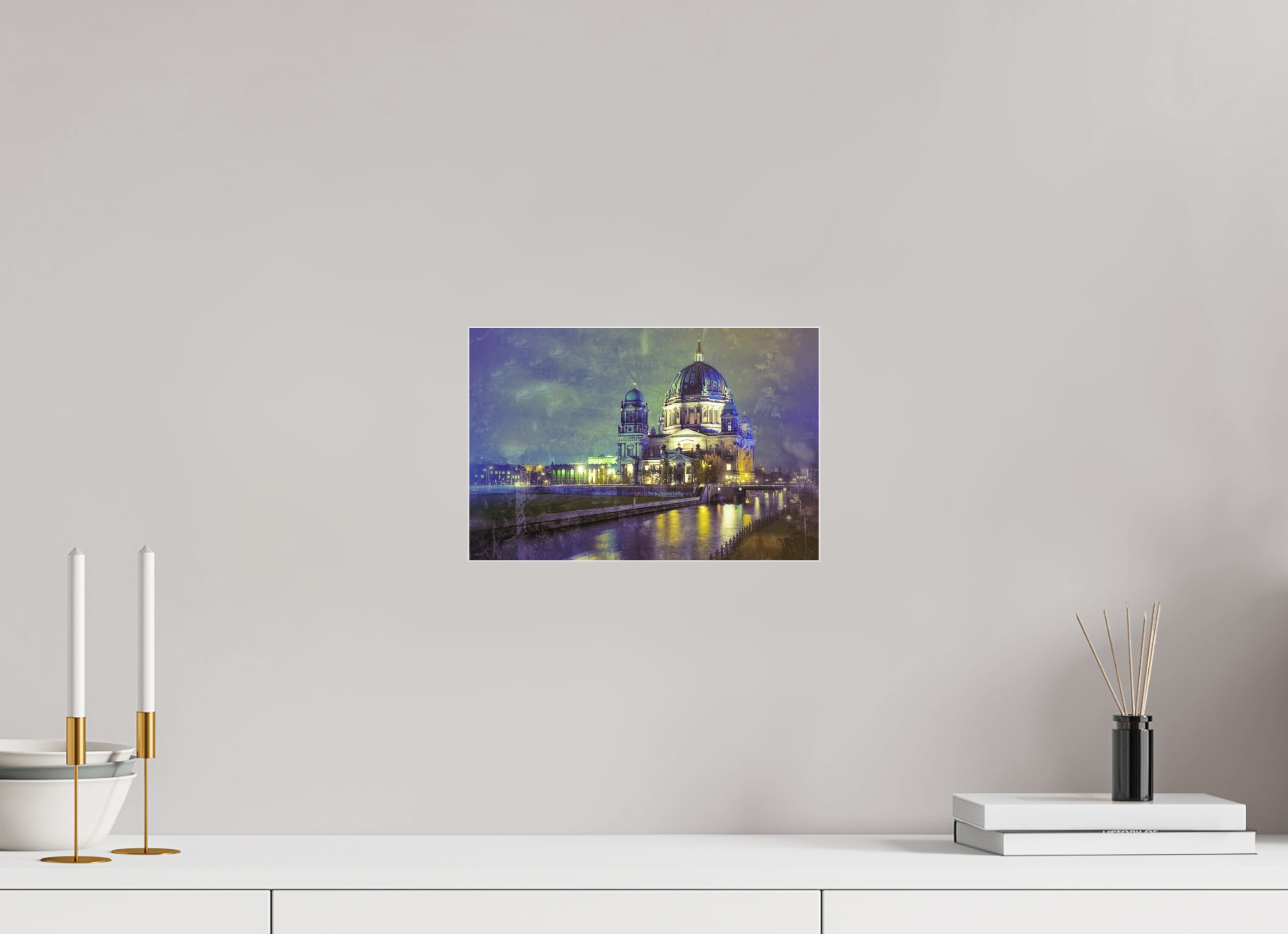 12 x 8″, Fuji Acrylic Print with Slimline Case Berliner Dom