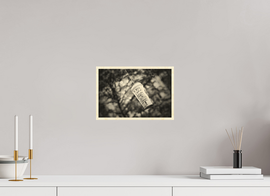 12 x 8″, Direct Print on Wood A Nice Cup