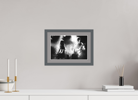 12 x 8″, Solid Wood Frame with Passse-partout Die Band im SO36